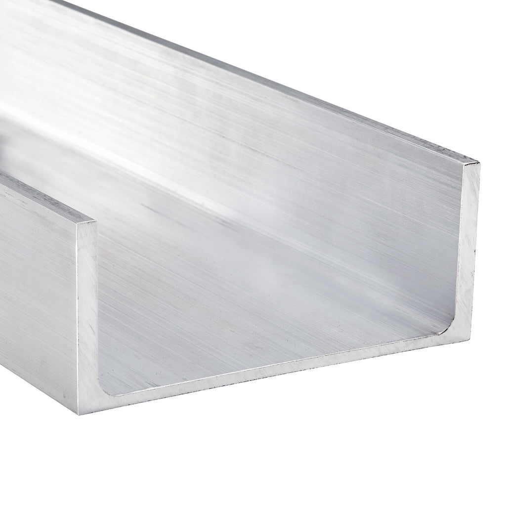 4" X 2.25" X .190 CHANNEL 6061T6 ALUMINUM ASSOC. ASTM B221