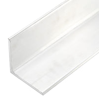 4 FT - 1/2 x 1/16 Anodized Aluminum Angle 6063 Alloy T-6 Temper 4 FT - 1/2 x 1/16 Anodized Aluminum Angle 6063 Alloy T-6 Temper