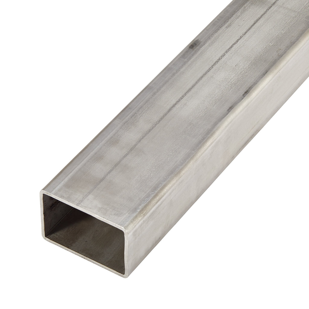 4" X 2" X .120 WALL 304 RECTANGULAR TUBE WELDED ASTM A554